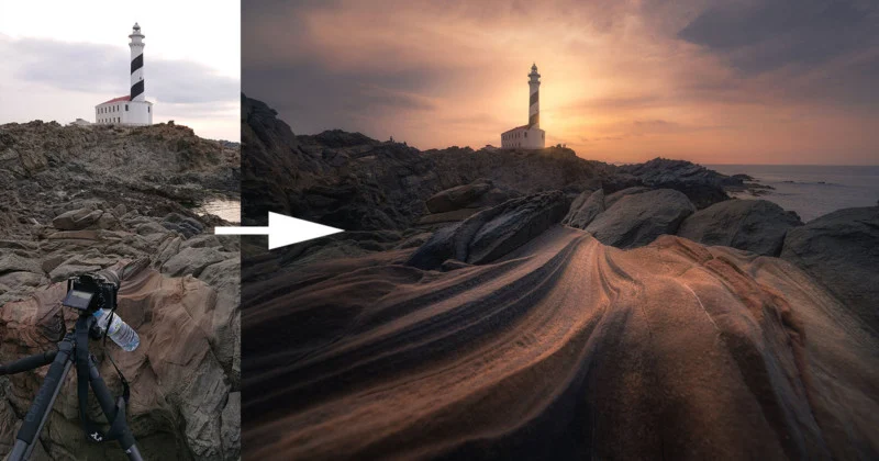 Fotografía de paisaje: gran angular y cercanía extrema